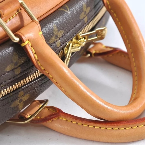 Luis Vuitton trouville monogram canvas handbag includes authentic strap - Picture 11 of 16